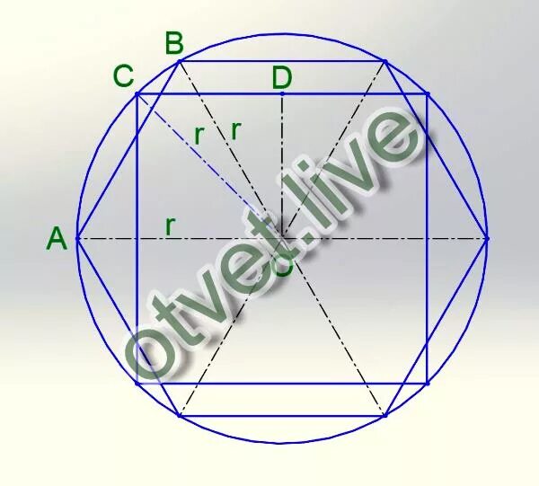 Периметр правильного шестиугольника вписанного в окружность равен 48. Квадрат вписанный в окружность. Периметр правильного шестиугольника 48 см. Периметр правильного шестиугольника 48 см. Периметр правильного шестиугольника равен.