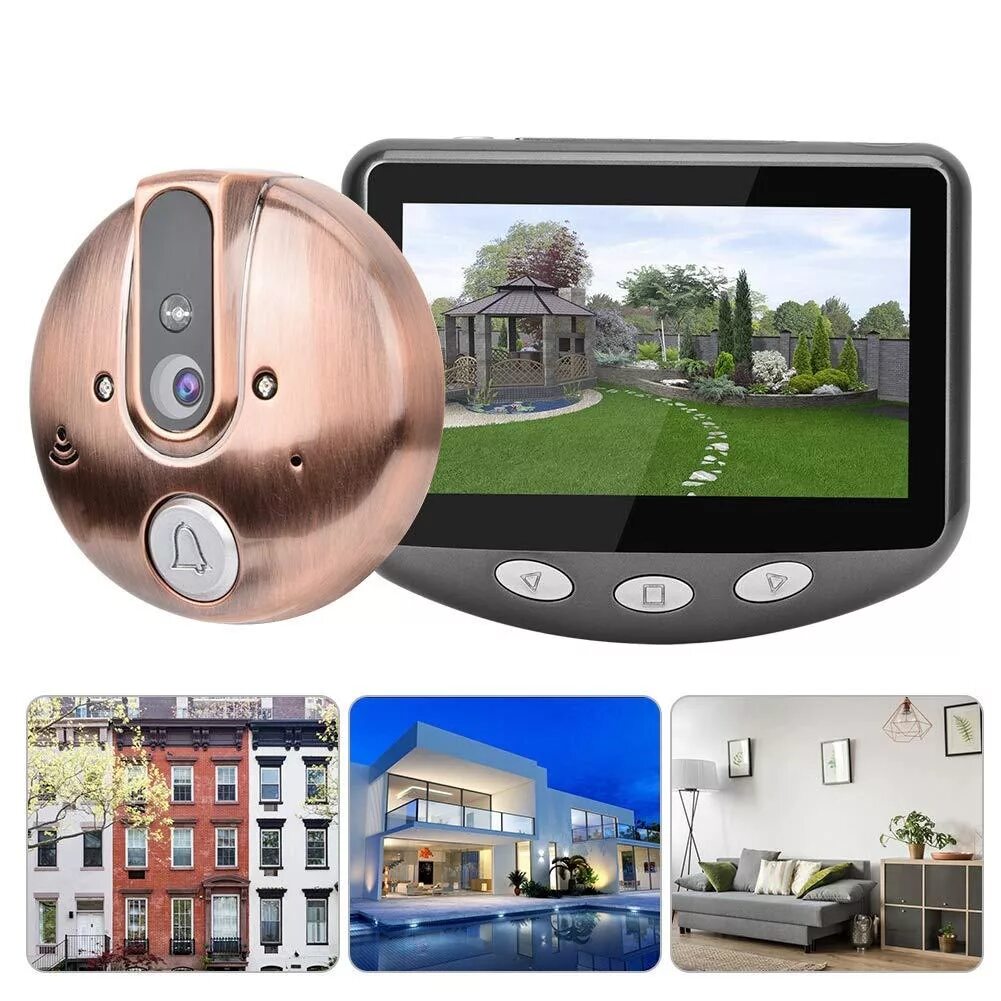Philips smart door viewer. Smart peephole viewer. дверные звонки с камерой и дисплеем. смарт вижн видеокамера. смарт камера глаз.