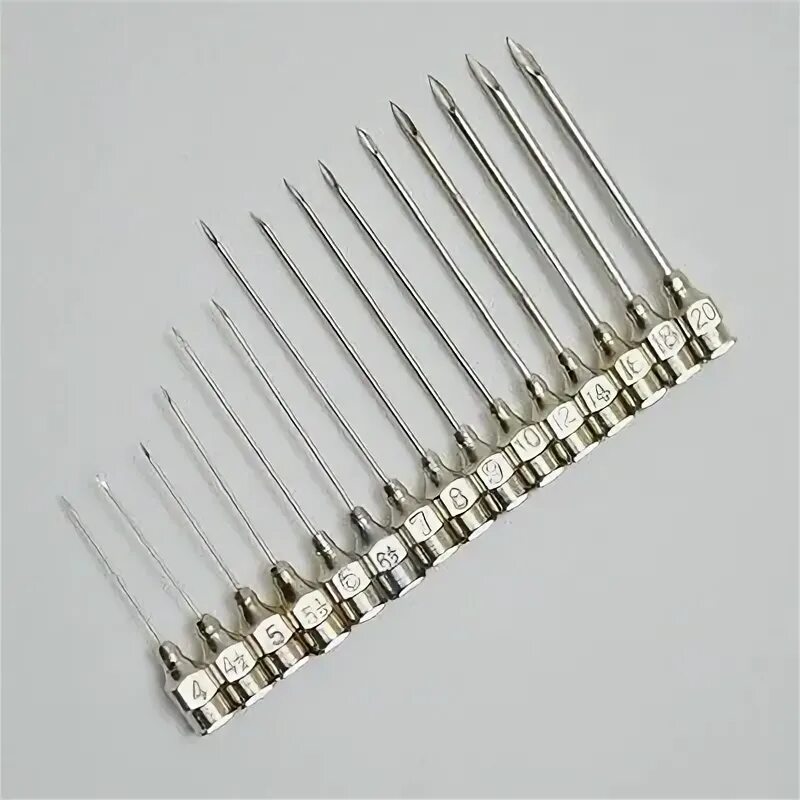 Игла 2.0 для распайки 10 Kinds Stainless Steel Needle Set Circuit Through Hole Needle Weld R diymore