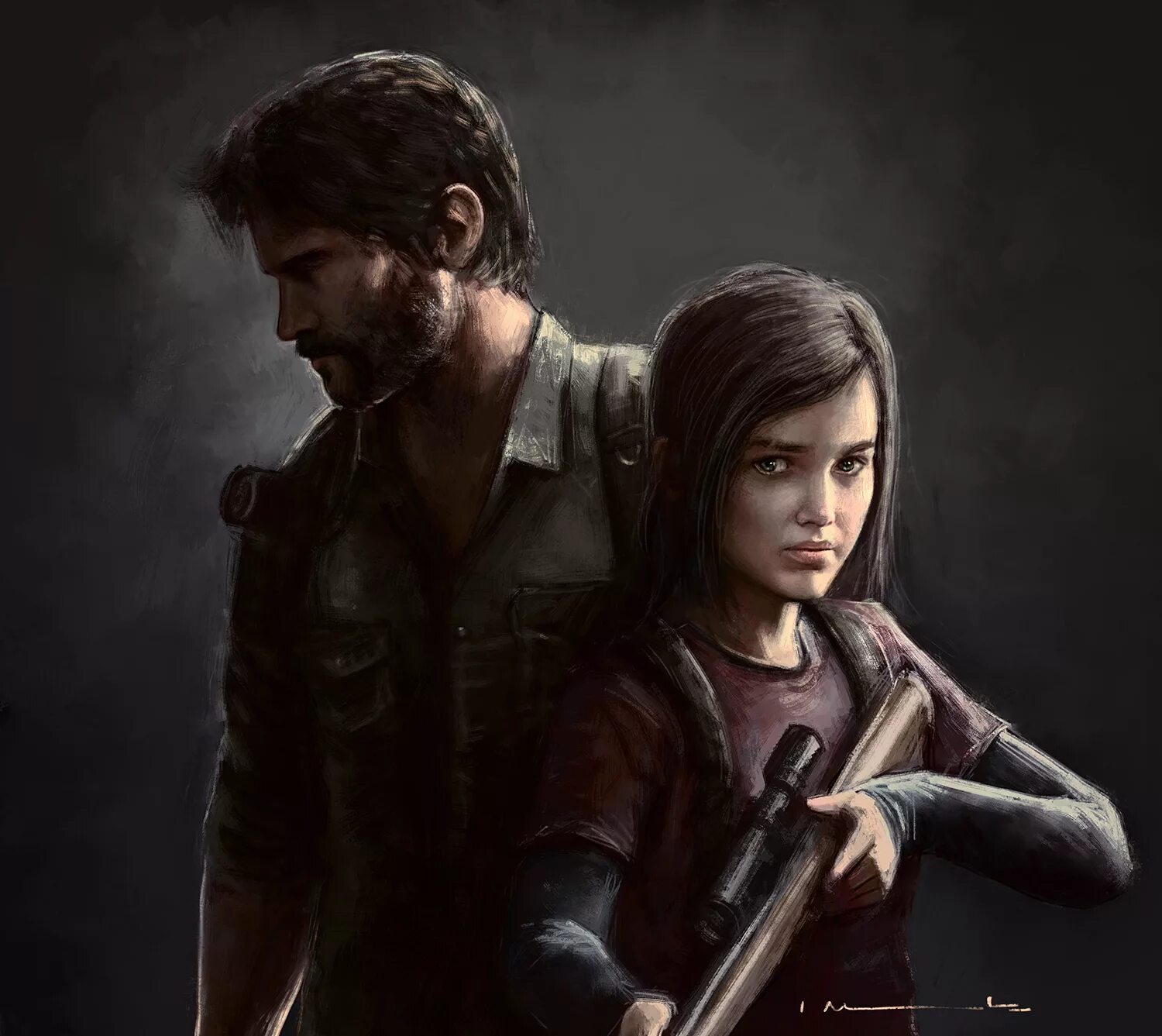 The last two of them. Джоэл the last of us. Джоэль и Эли одних из нас.