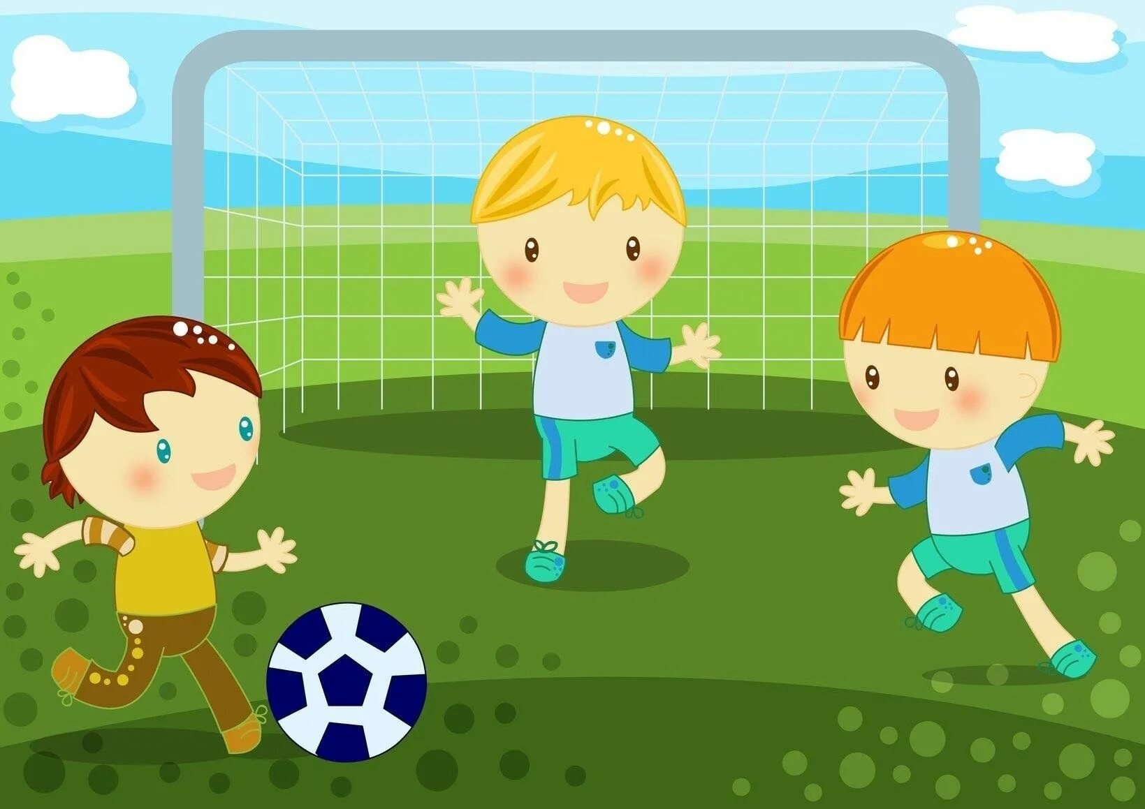 Playing soccer reading answers