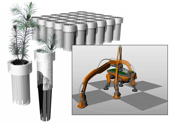 Robot tree