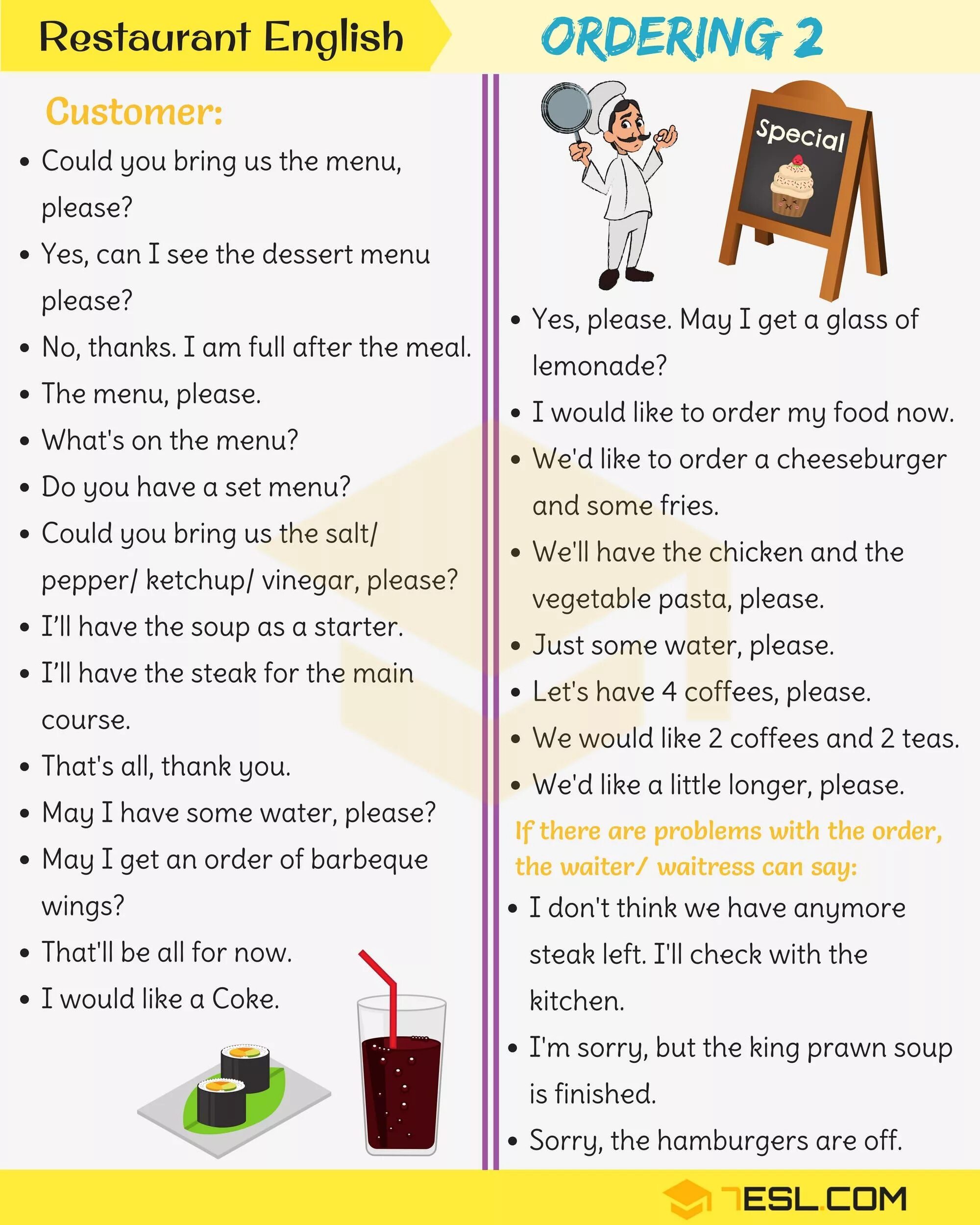 English phrases vocabulary. Английский Vocabulary Restaurant. На английском Restaurant. Диалог на английском языке. Фразы на англ в ресторане.