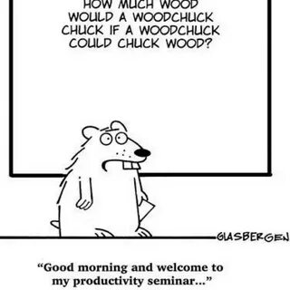 How much wood would a woodchuck