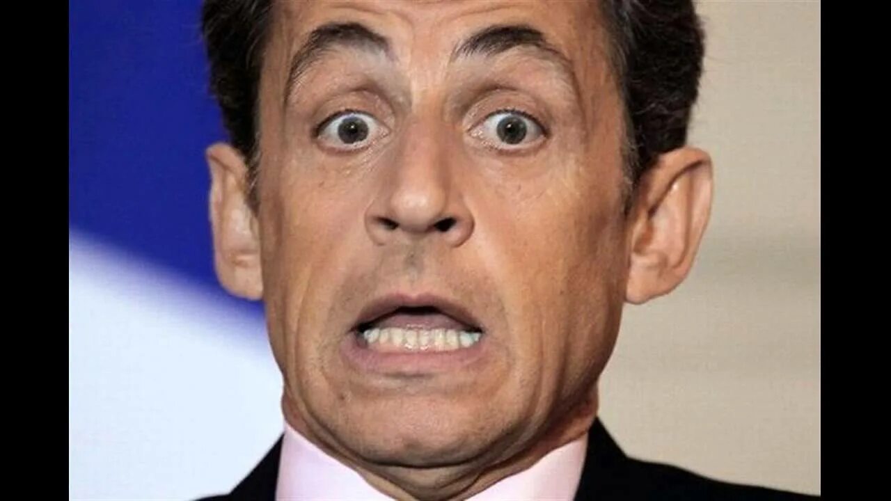 Лица президента. Николя Саркози глаза. Удивленная рожа. Удивление политиков. Смешное выражение лица.