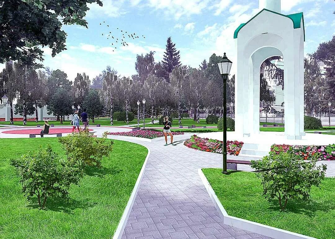 Сколько скверов