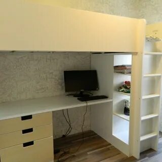 Икеа стува кровать чердак