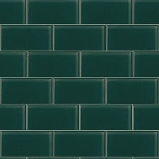 Плитка bricks green