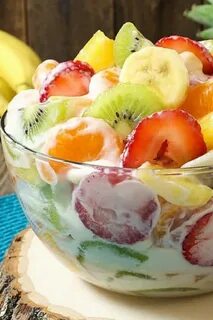 Вкусные сладкие салаты