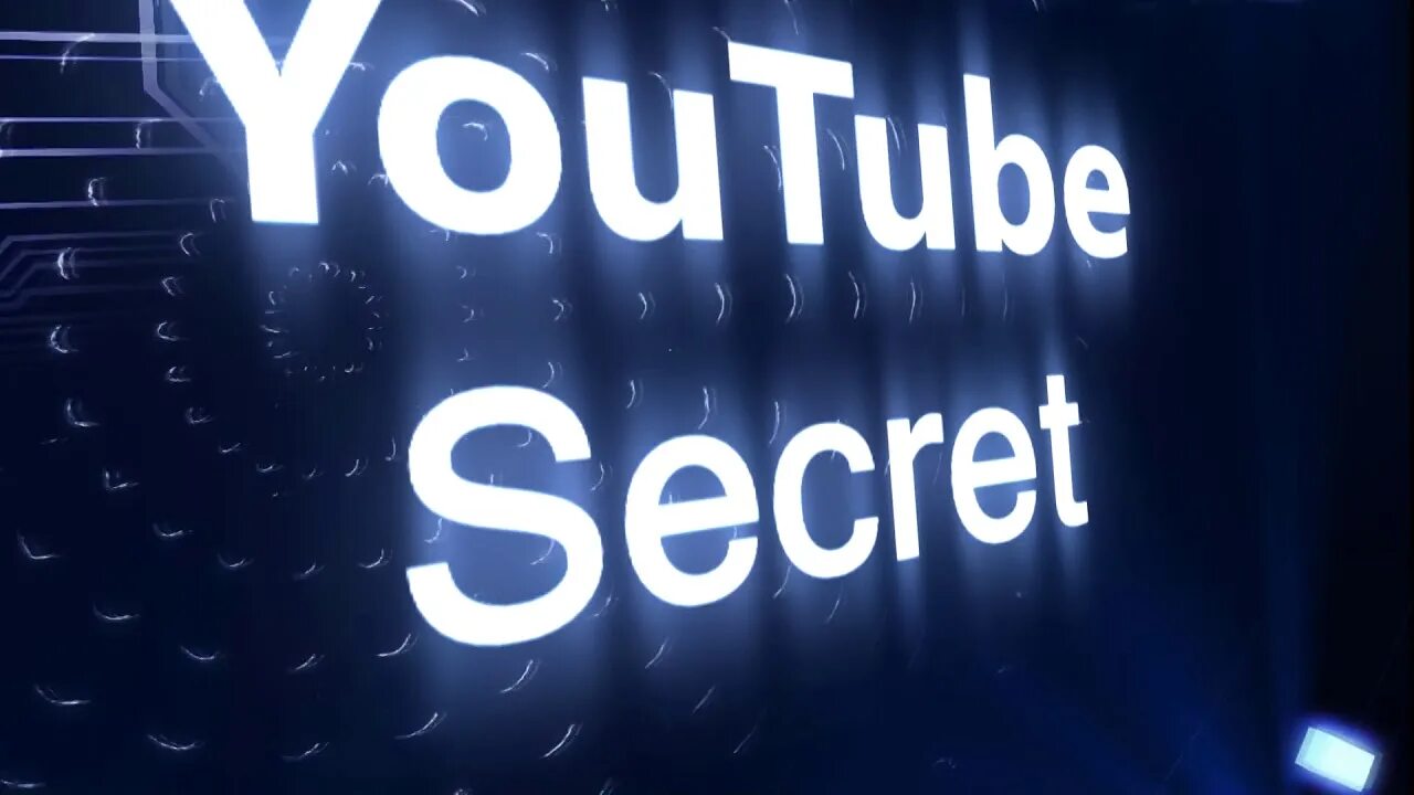 Youtube secrets