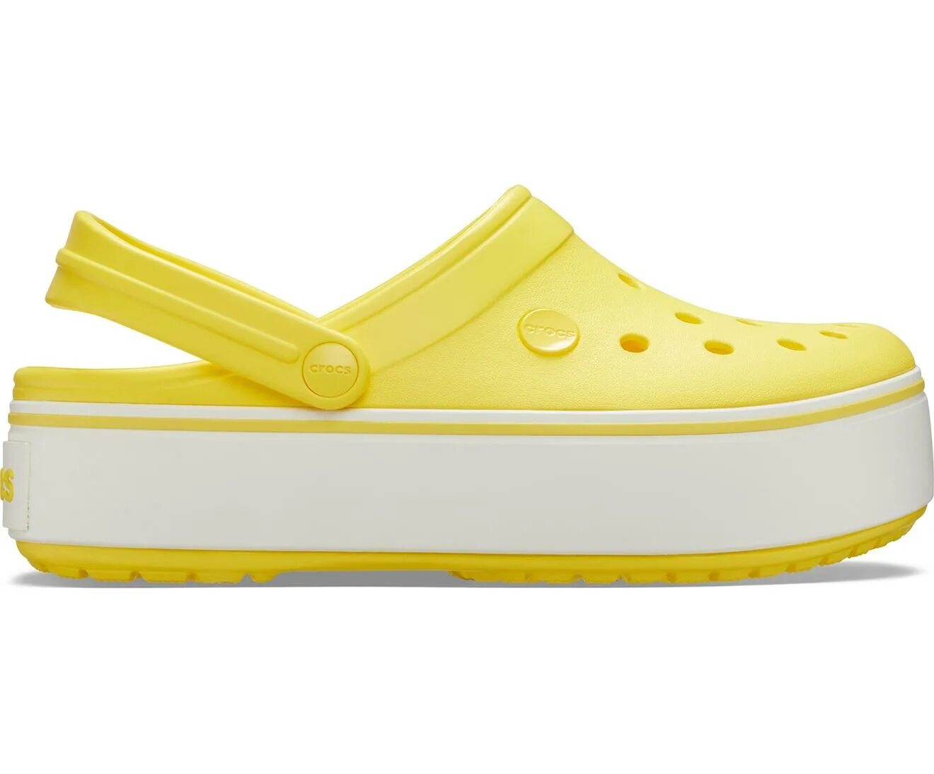 Crocs 205434. Крокс женские желтые. Сабо крокс женские на платформе. Желтые кроксы на платформе. Кроксы на подошве