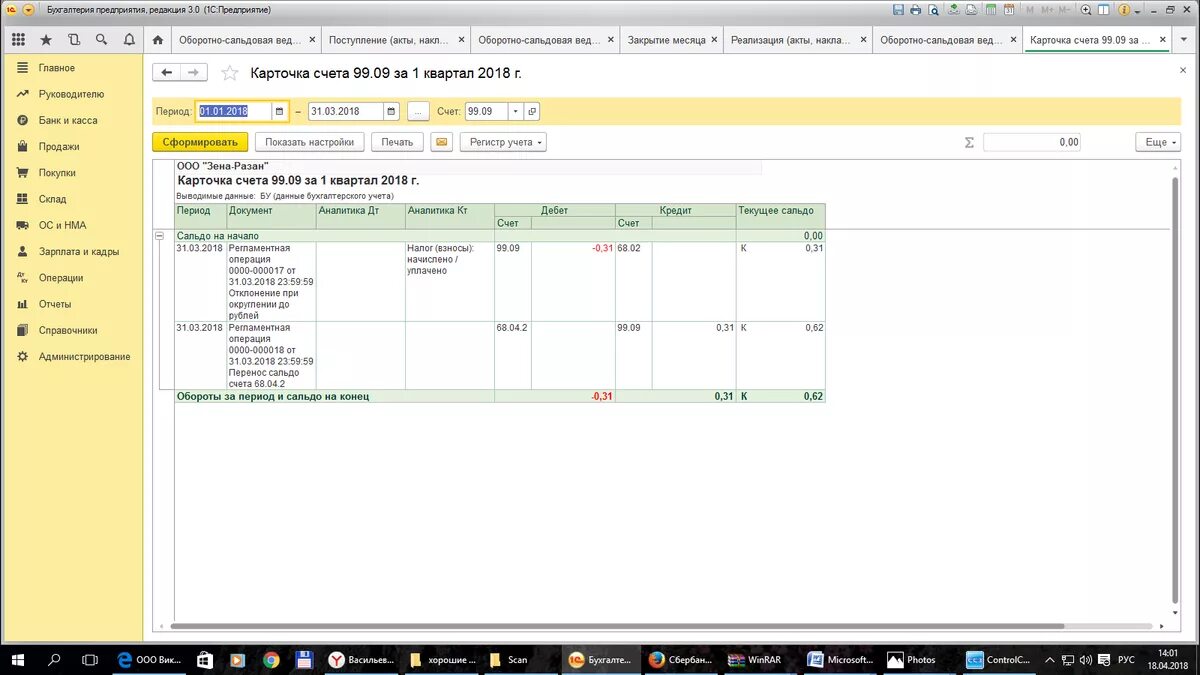 Закрытие счета 99. Карточка счёта 99 в 1с. 99.1 Счет. 1с закрытие месяца 99 счет. Счет 99.01 1