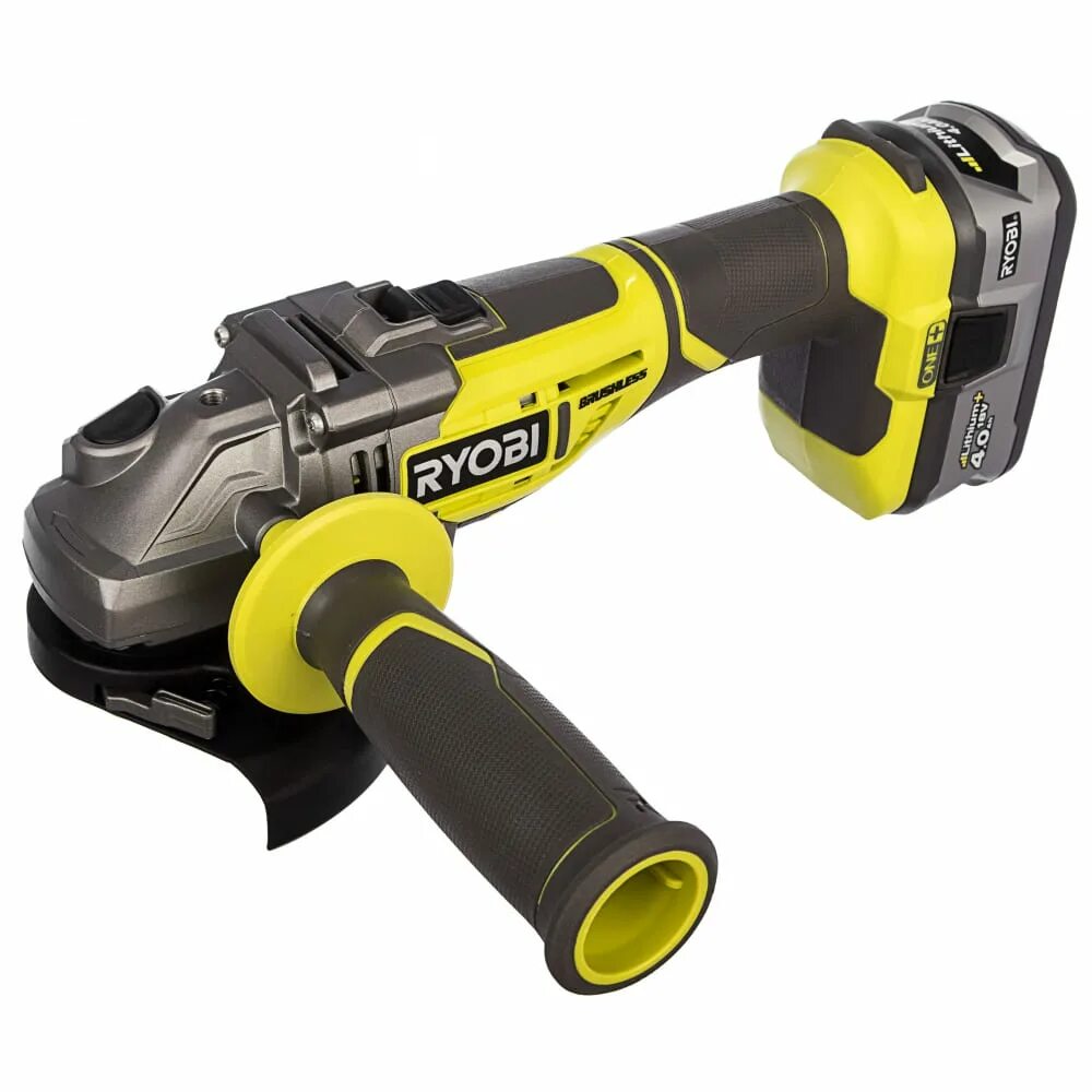 Аккумуляторная болгарка риоби 18. Бесщеточная углошлифмашина ryobi one+ r18ag7-0 5133002852. Бесщеточная углошлифмашина ryobi one+ r18ag7-0 5133002852. Болгарка беспроводная риоби. R18ag7 ryobi.