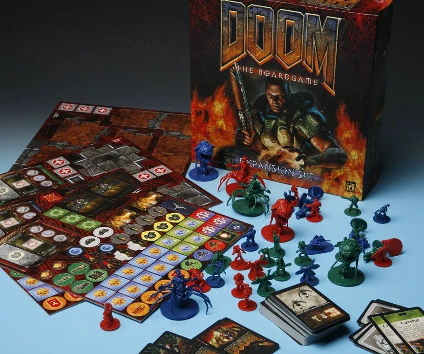 Какие лучшие настольные игры. Doom the boardgame. Настолка по дуум. Настолка дум. Необычные настольные игры.