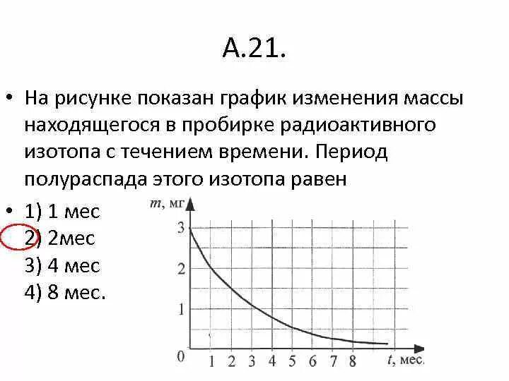 Какова зависимость изменения массы