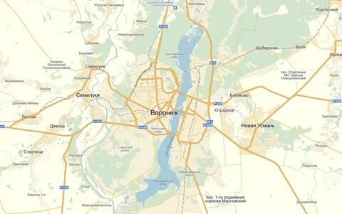 Ул крынина воронеж на карте
