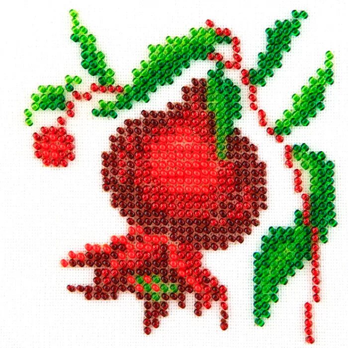 Гранат 11. Вышивка крестом гранаты. Вышивка гранат. Вышивка бисером гранаты. Фьюзинг тарелка гранат.