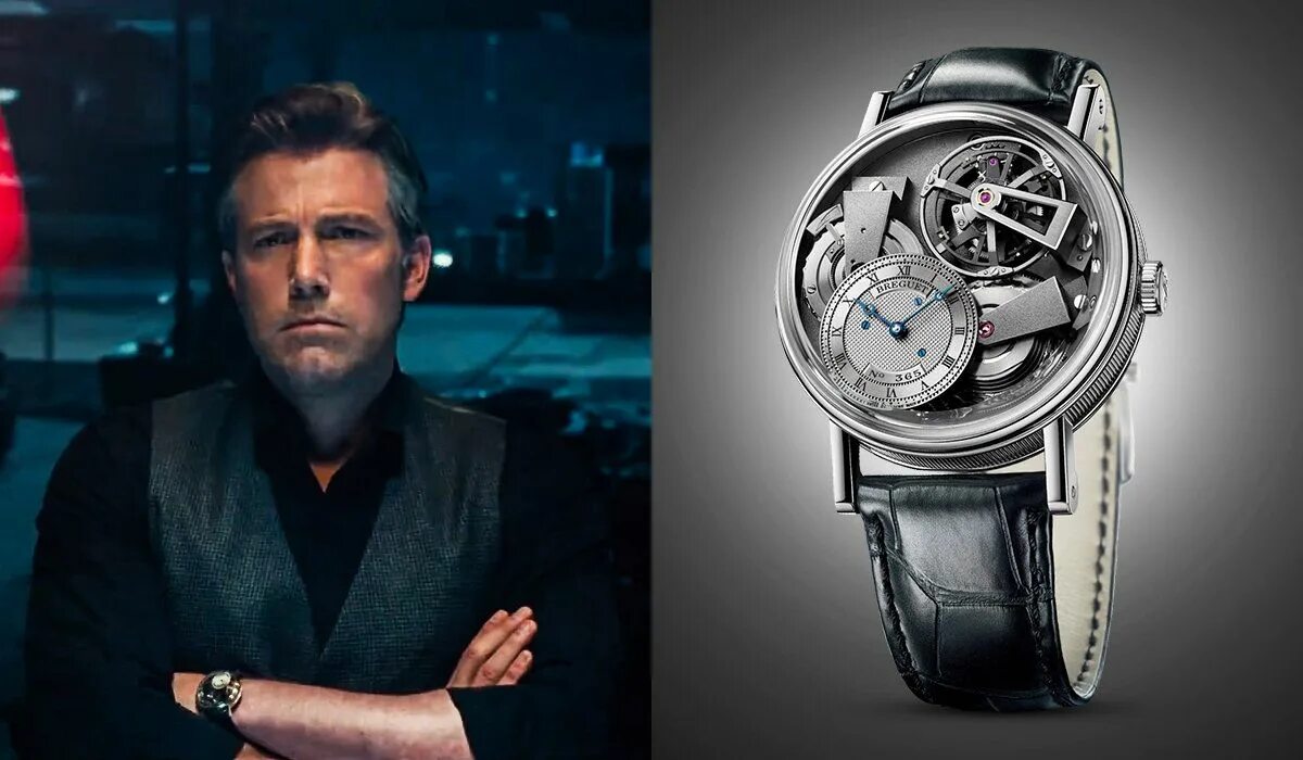 Breguet Bruce Wayne. Реклама часов. Часы знаменитостей мужские. Звезды рекламируют часы.