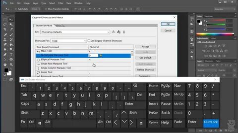 Change keyboard