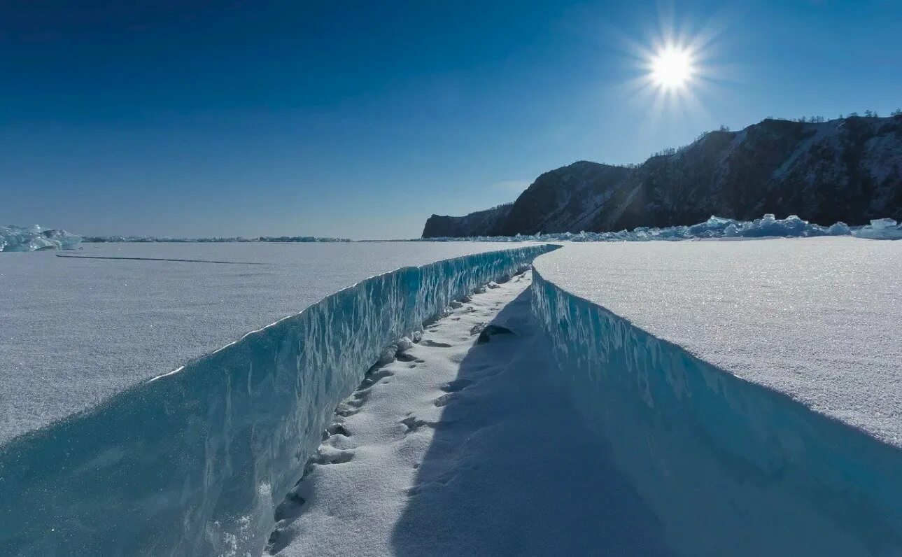 Пролет лед. Озеро Байкал лед. Зимний Байкал Горячинск. Становые щели на Байкале. Река Байкал зимой.