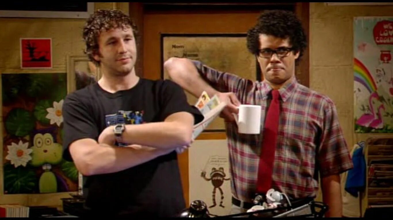 Включи вдвое. The it crowd (2006).