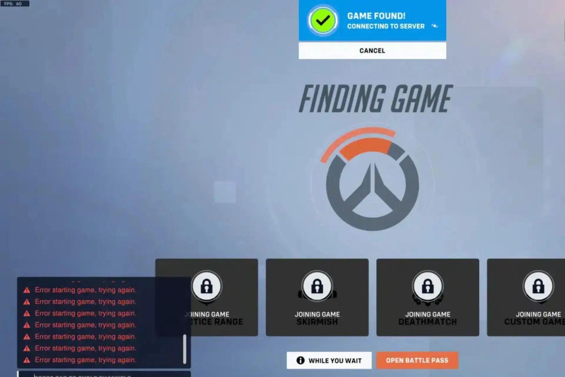 Overwatch при запуске нет лицензий. Overwatch при запуске нет лицензий
