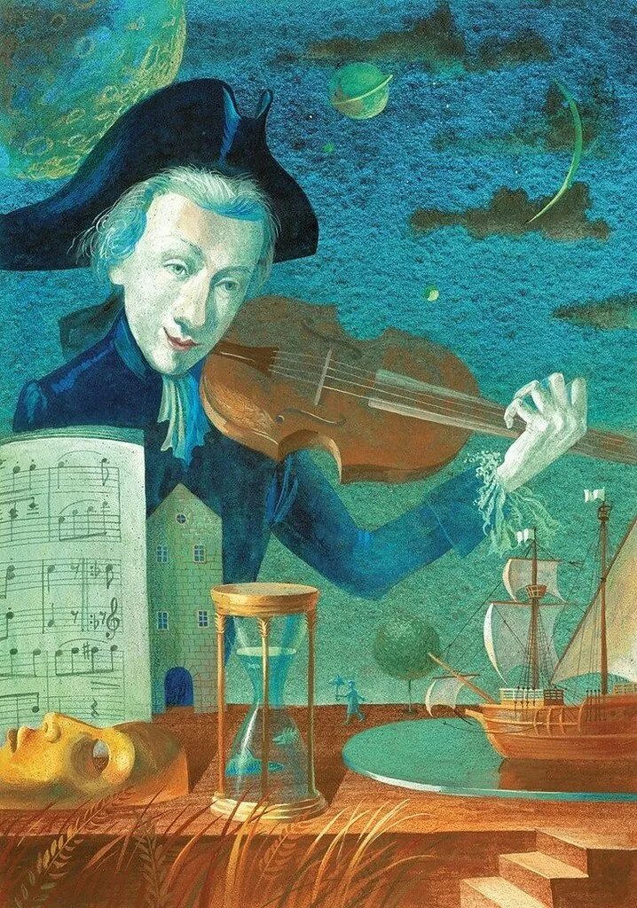 Гениальные в искусстве. Моцарт художник. Wolfgang Amadeus Mozart Art.