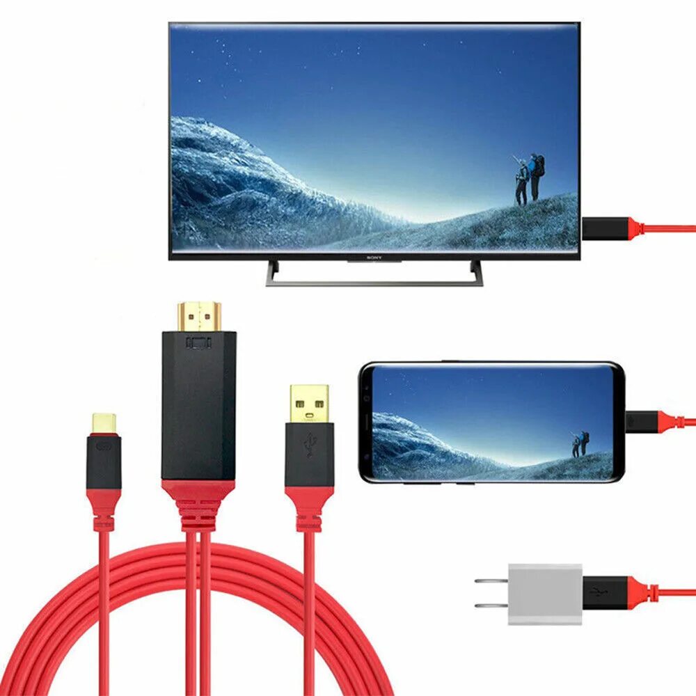 Телевизор с type c. MHL адаптер USB Type-c. Адаптер MHL Type c HDMI. Кабель HDMI Type c для телевизора. HDTV кабель USB Type-c to HDMI.