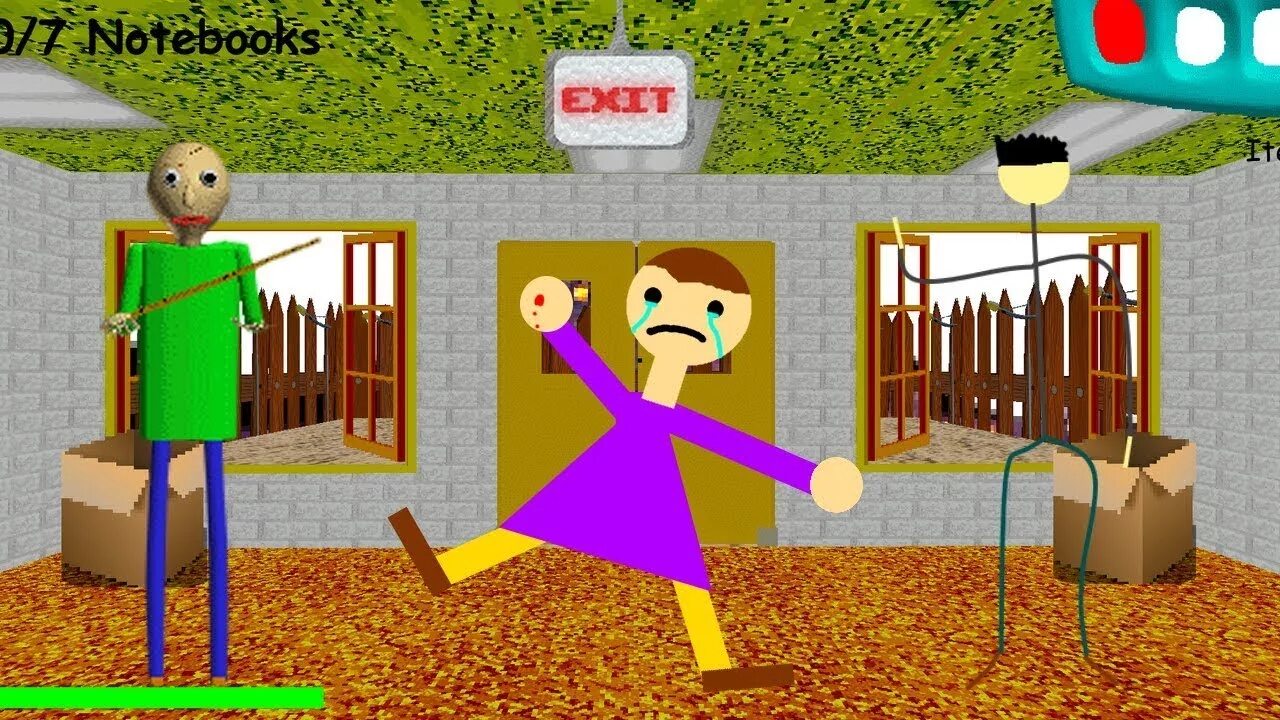 Baldi mode. Игра baldi&#039;s basics. baldi&#039;s basics 1.3.2 - мультяшный балди. игра балдис бейсикс. baldi s basics 1.4.