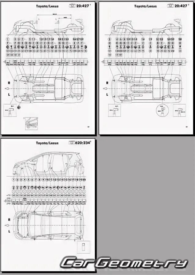 Размеры тойота спринтер