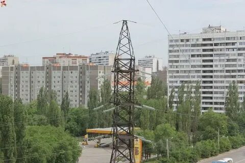 Лэп вблизи домов