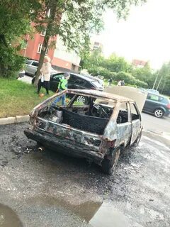 Сгорел ваз