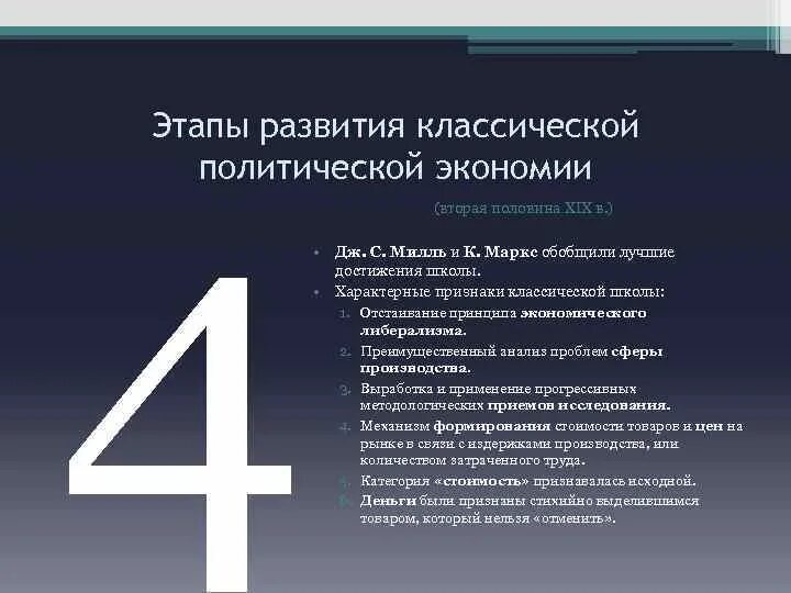 Этапы развития классической школы. Этапы развития классической школы. Ж б сэй основные идеи. Предпосылки формирования классической школы политэкономии. Представители классической экономической школы.
