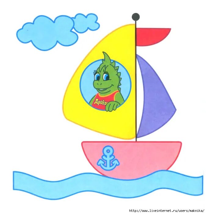 детский стих аппликация