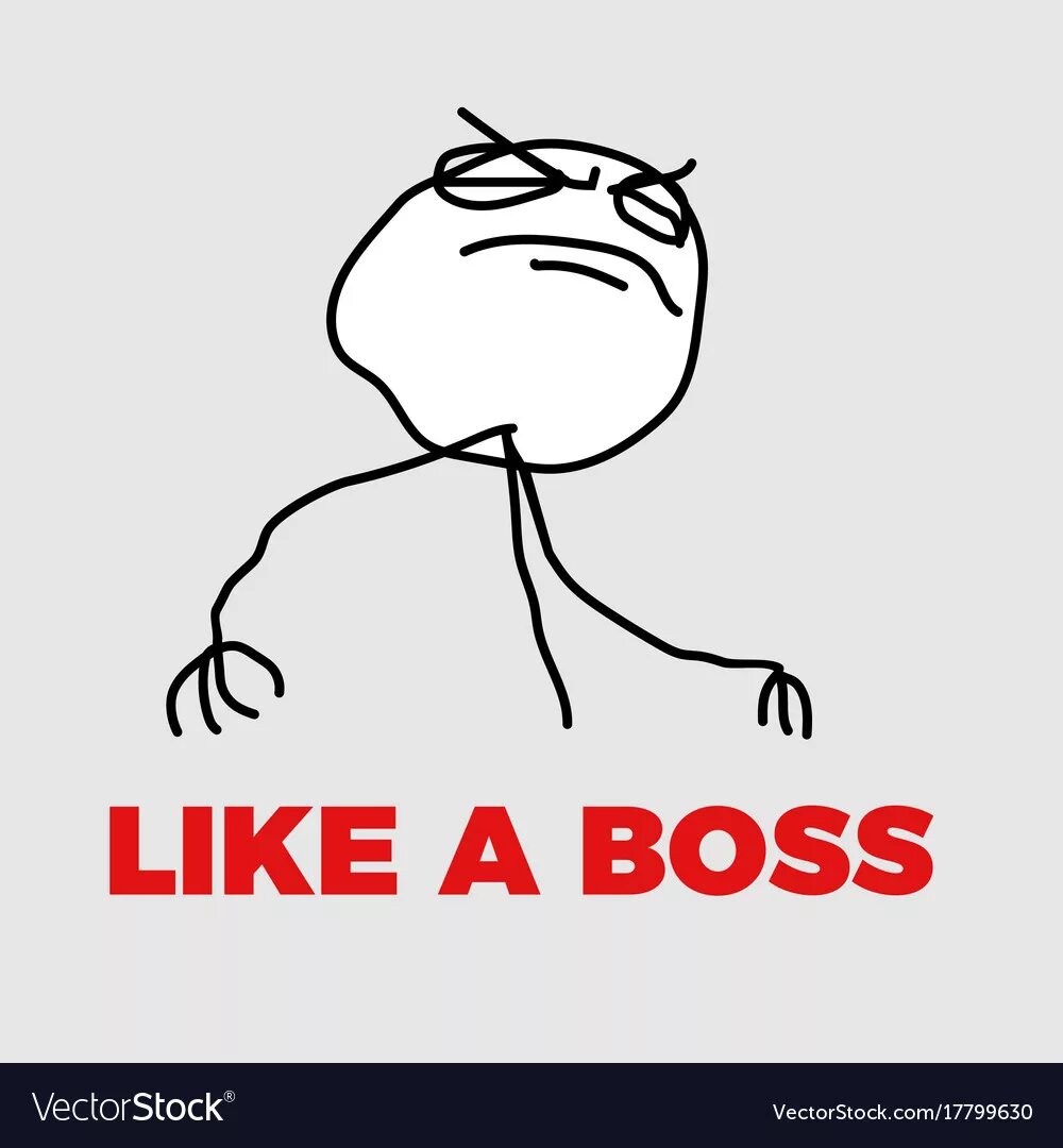 Yes boss. Я босс. Мемы про босса. Лайк э босс. Босс мем.
