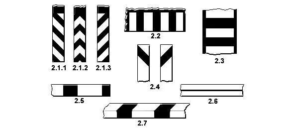 Вертикальные элементы дороги. Дорожная разметка 2.5 2.6. Дорожная разметка горизонтальная и вертикальная. Вертикальная дорожная разметка 2.1.1. Горизонтальная и вертикальная разметка ПДД.