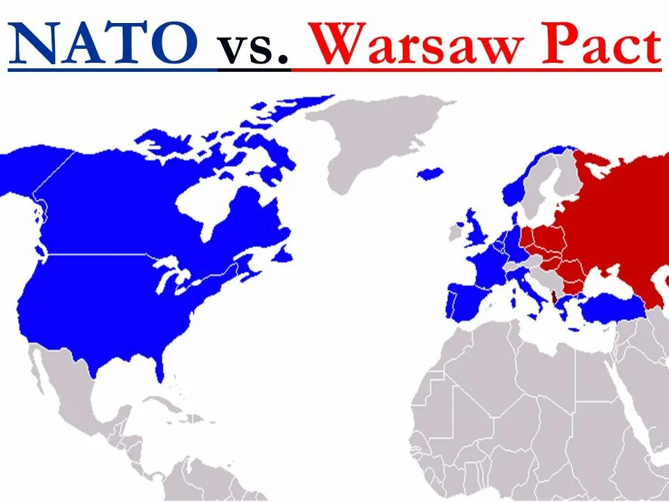 Странам нато конец. Карта НАТО. НАТО И ОВД карта. Карта холодной войны.