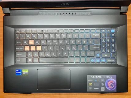 Msi katana 17 black b12vfk 424ru