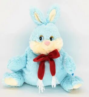 Игрушка синий заяц