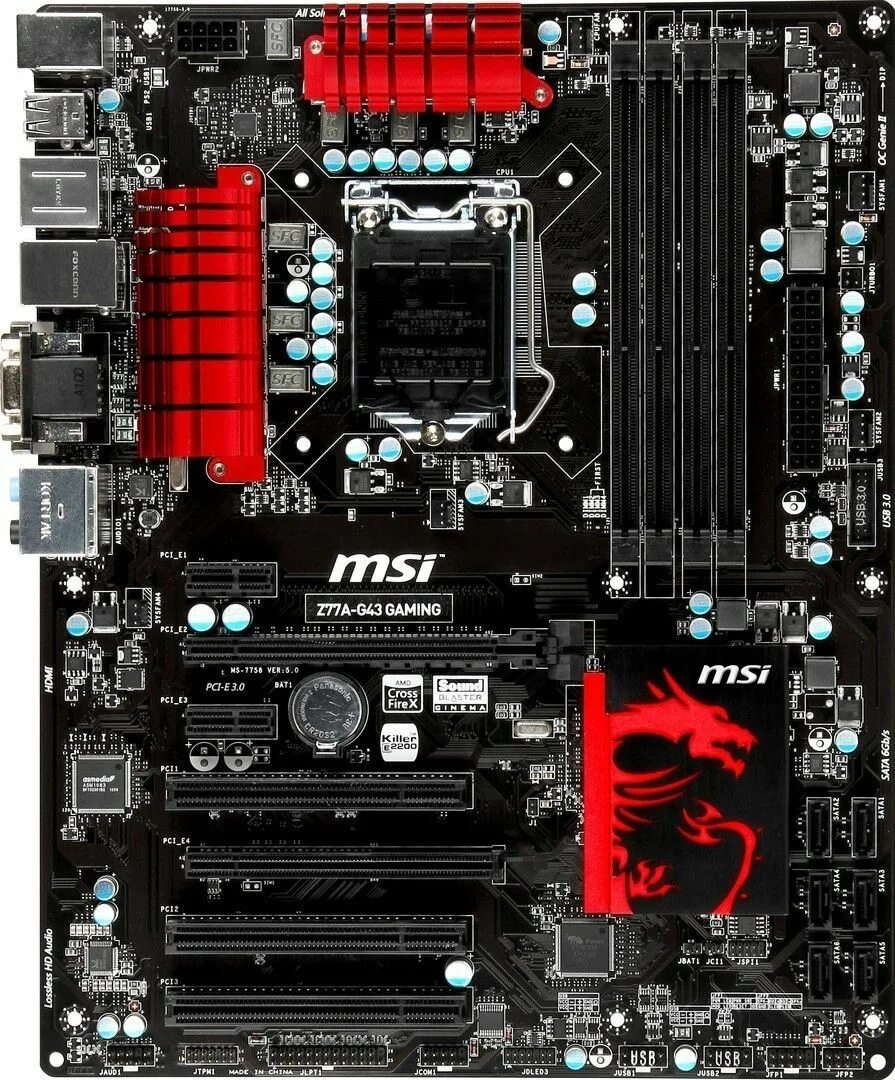 Msi g43 gaming. 1155 MSI z77a-g43. Материнская плата MSI b75a-g43. Материнская плата MSI 7758. MSI z77a-g43 заглушка.