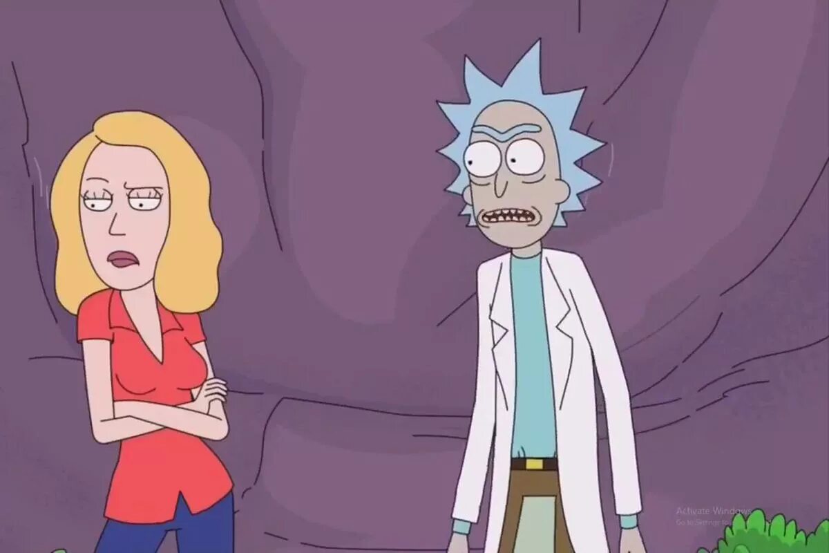 Morty sniffs