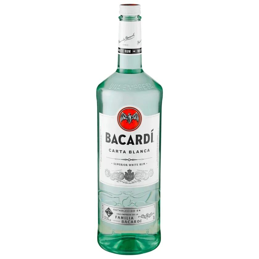 Как выглядит белый ром BACARDÍ Carta Blanca Rum White Rum BACARDÍ UK & IE