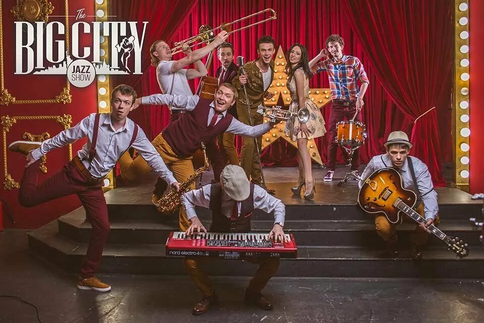 Big city show. Джаз шоу. биг сити шоу. большой джаз шоу. big city jazz.