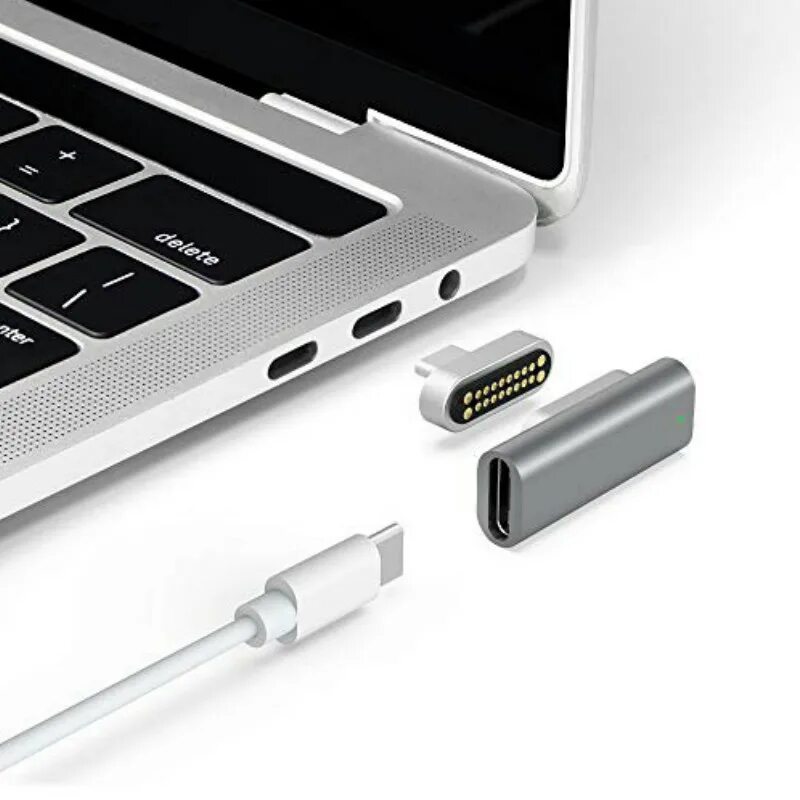 Usb type c mac. Usb-c magnetic adapter. магнитный переходник usb для macbook air. магнитный адаптер usb type-c. зарядка макбук type c.