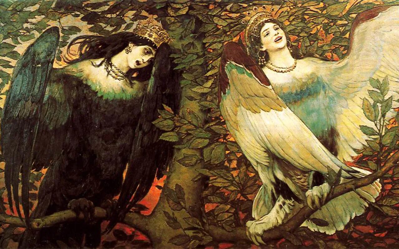 Алконост гамаюн сирин арт фэнтези. Сирин, алконост, гамаюн и феникс. Птица с головой девушки. Птица с головой девушки. Птица сирин и птица алконост.