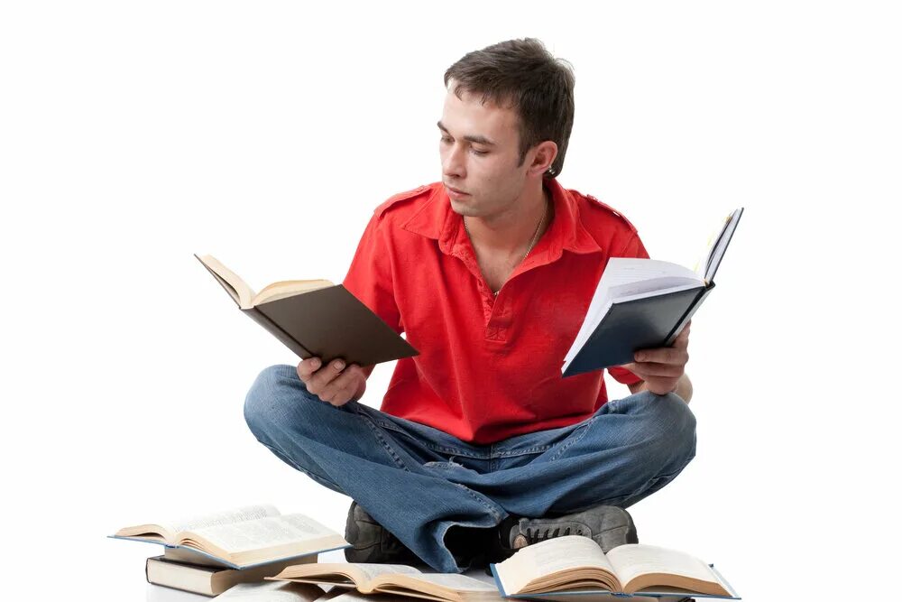 Student a read the word