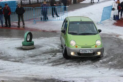 Матиз зимой