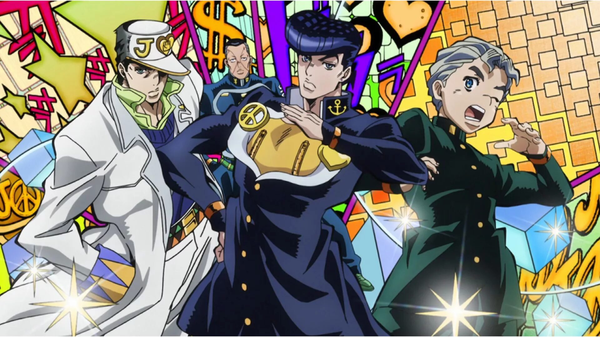 Джоджо несокрушимый алмаз. Джоджо diamond is unbreakable обои. Приключения джоджо. Jojo bizarre adventure diamond is unbreak. Jojo diamond is unbreakable wallpaper.