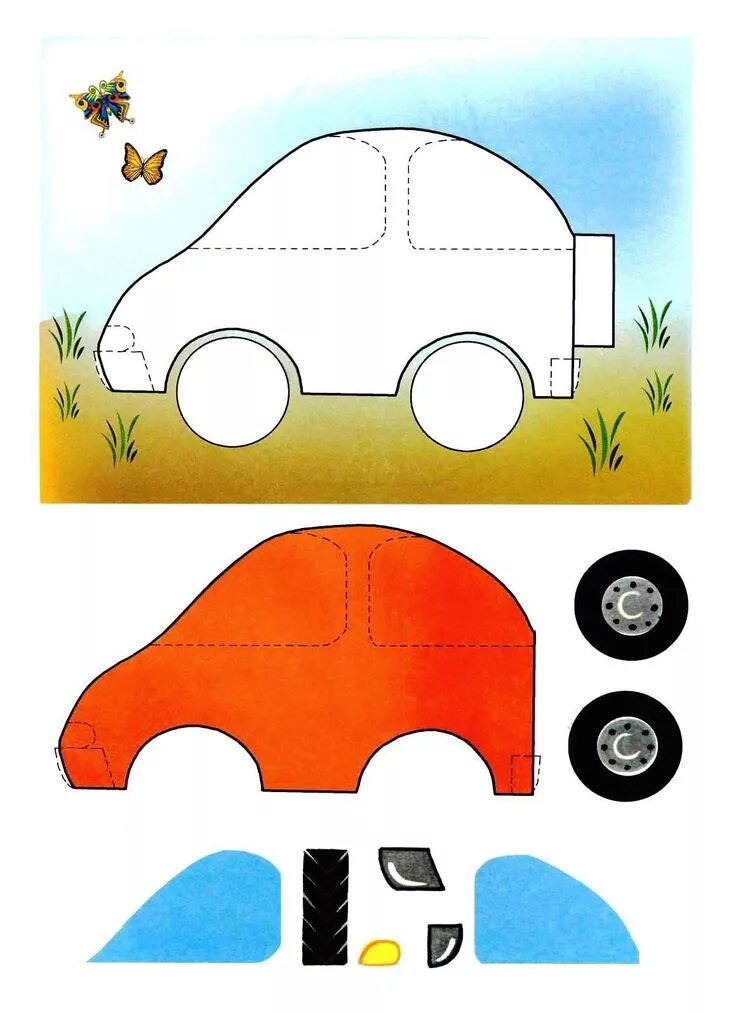 mushroom finger painting templates (2) Baskı, Elişi fikirleri, Parmak