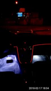 Установка неоновой подсветки